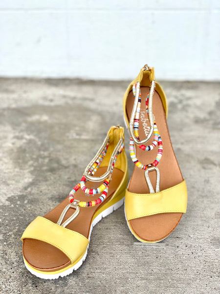 Isabella Tash Yellow Sandal