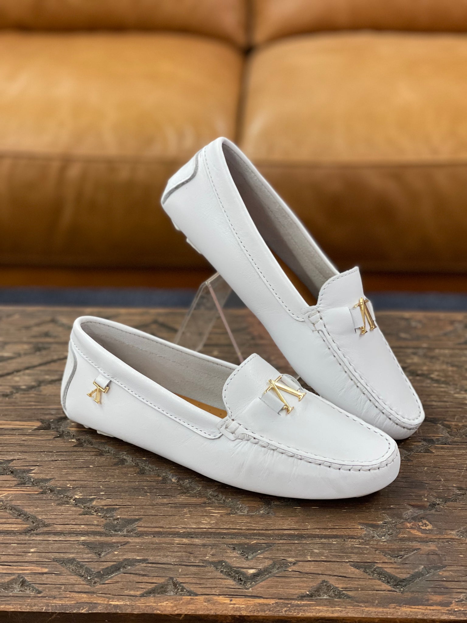 Andacco Alice White Loafer