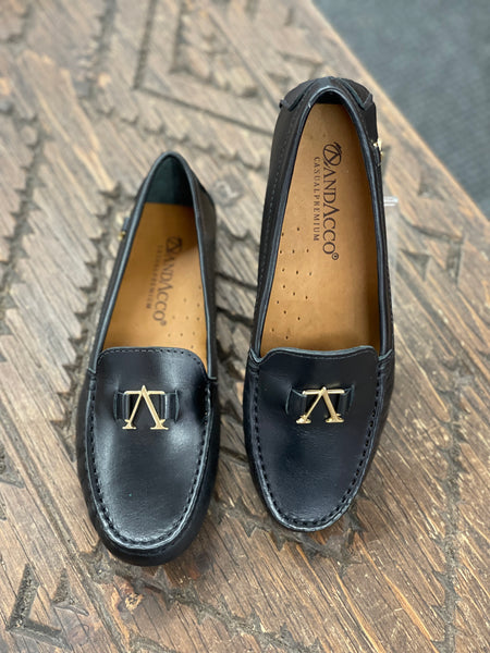 Andacco Alice Black Loafer